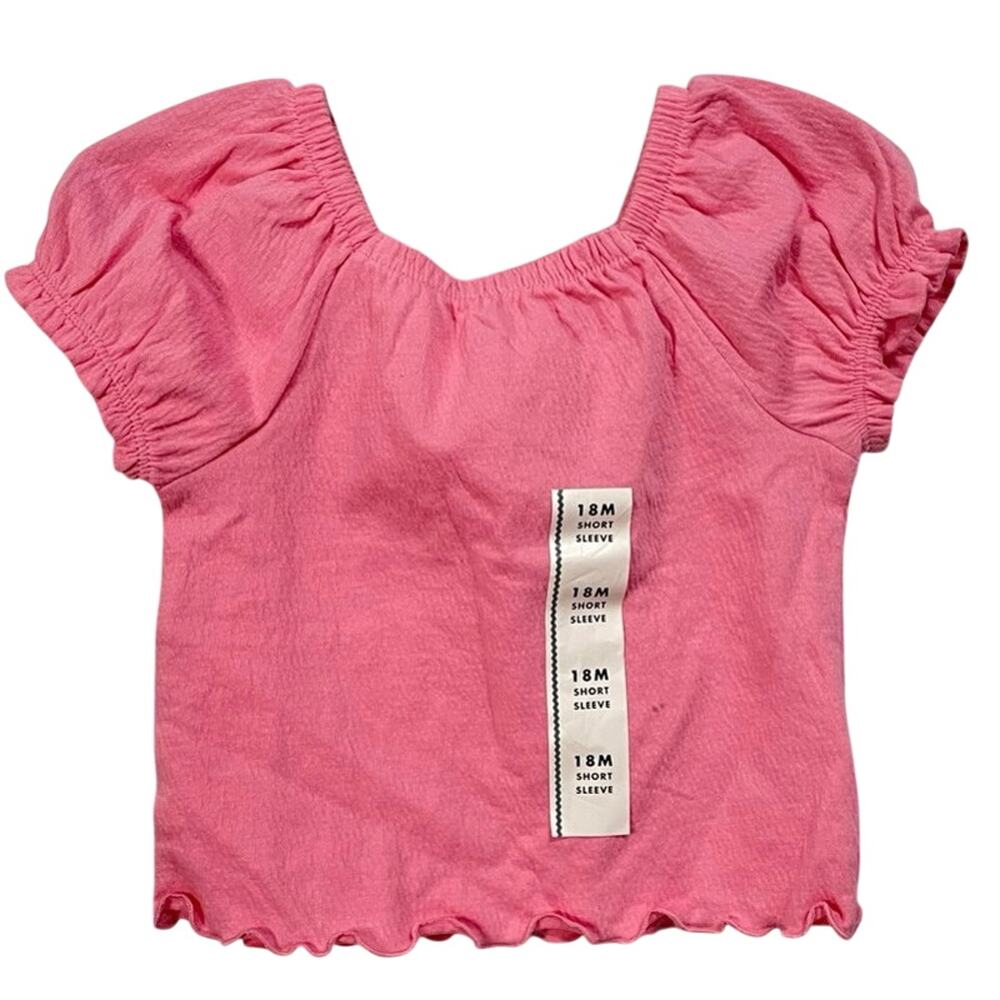 Cat & Jack 18 Month Short Sleeve Blouse